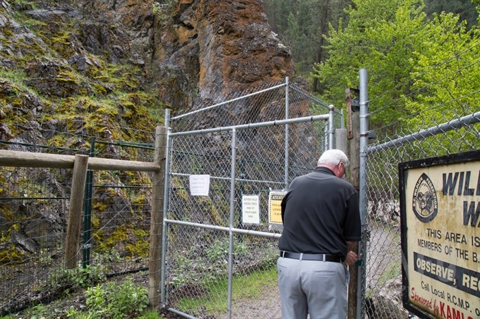The Dipper Falls nature trail will be closed to the public until crews can repair damage. 