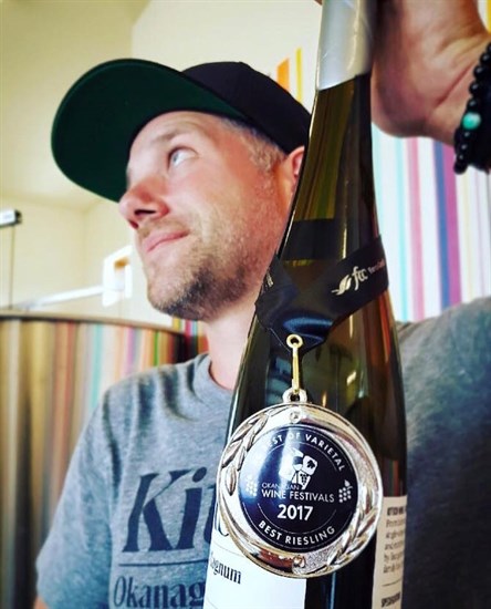 Kitsch Wines took home an award at the 2017 Okanagan Spring Wine Festival. 
