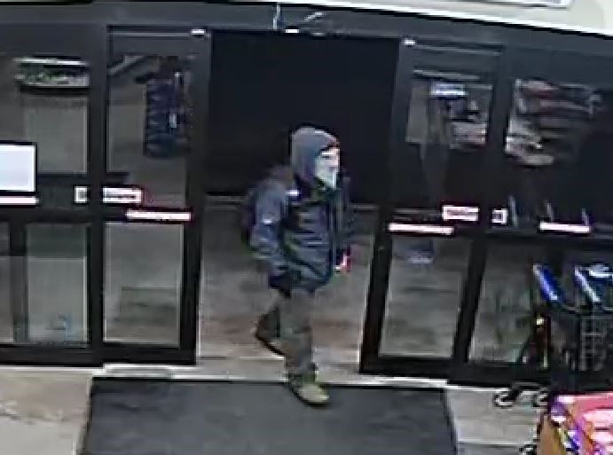 Chase RCMP say at approximately 7:30 p.m. Wednesday, Jan. 31, 2018 the clerk at the PharmaChoice Food and Drug was robbed by a man with a knife.