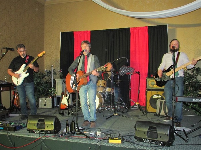 Feet First provide the live music during the JCI Gala and Charity Auction April 21 at the Vernon Lodge.