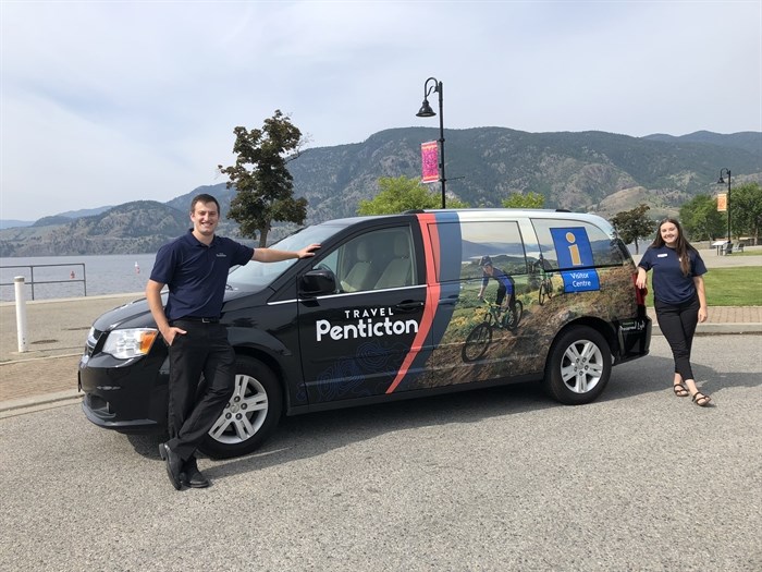 Travel Penticton says going mobile with a new van allows them to reach tourists wherever they are around the city. 