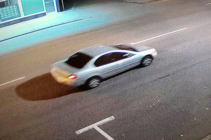 Police are asking for assistance in locating a suspect vehicle that fled the scene after a fatal hit and run collision in downtown Kamloops on Oct. 20. Video surveillance footage captured the vehicle after it hit and killed a 48-year-old man.