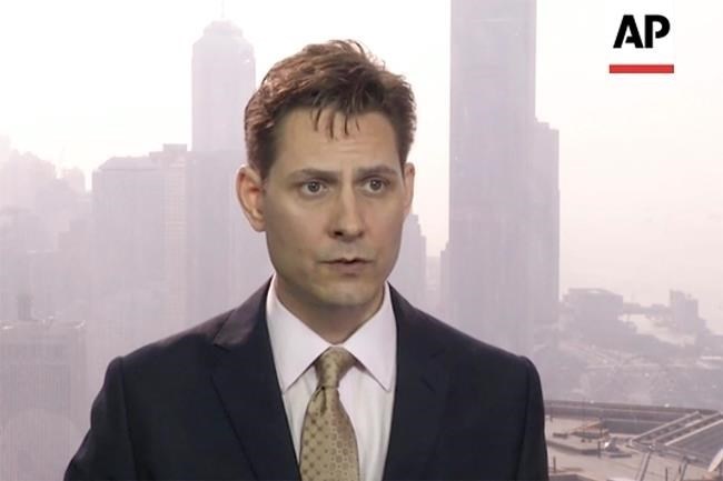 In this image made from a video taken on March 28, 2018, North East Asia senior adviser Michael Kovrig speaks during an interview in Hong Kong. A former Canadian diplomat reportedly has been arrested in China. The International Crisis Group said Tuesday, Dec. 11 it's aware of reports that its North East Asia senior adviser Michael Kovrig has been detained.