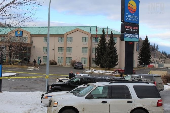 Kamloops RCMP were called out to the Comfort Inn and Suites at around 8:50 a.m. yesterday, Jan. 23 in Aberdeen. A man was transported to the hospital after suffering gunshot wounds. He later died of his injuries.