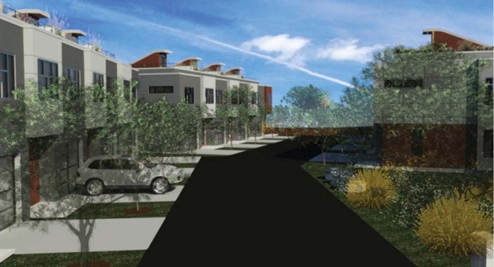 This design for a proposed development on Lakeshore Road was praised by Kelowna City Council.