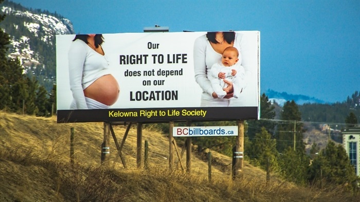 West Kelowna pro-life billboard generates complaint to Ad Standards ...