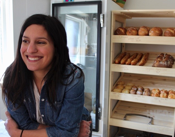 Victoria Sinopoli is thrilled to live her zero waste lifestyle while working at a zero waste grocery.