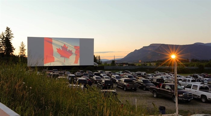 The Starlight Drive In Theatre. The movies start May 3.