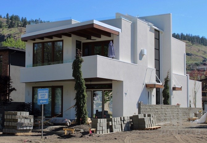 This is an example of a more modern style of house.