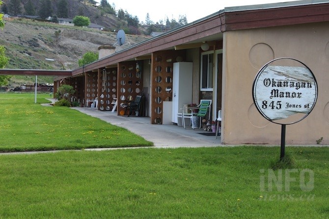 One of the few North End residences that isn't single-family is Okanagan Manor, built in 1966.