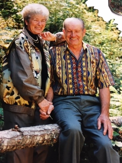 The late Fern Makarenko with her husband Steven in 2008.