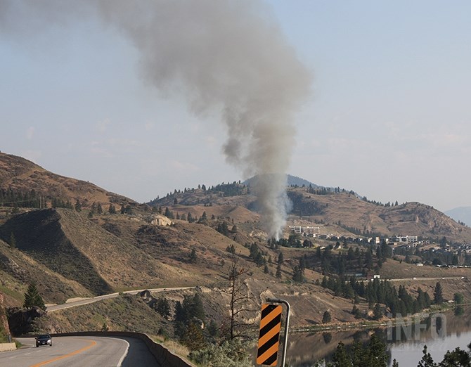 Penticton Fire Department responded to a modular home park fire at Riva Ridge Estate modular home park this morning, May 29, 2019.
