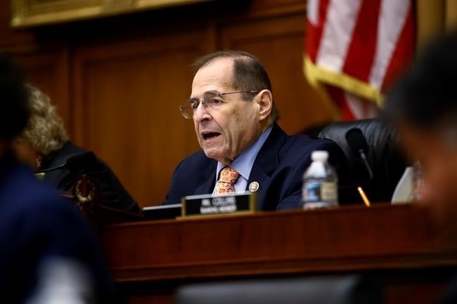 House Judiciary Committee Chairman Jerrold Nadler, D-N.Y., speaks during a hearing without former White House Counsel Don McGahn, who was a key figure in special counsel Robert Mueller's investigation, on Capitol Hill in Washington, Tuesday, May 21, 2019.