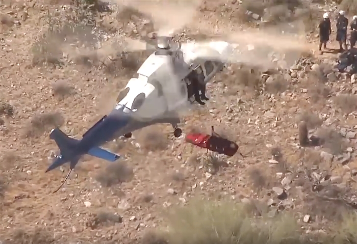 TRENDING NOW: Something went wrong during this helicopter rescue ...