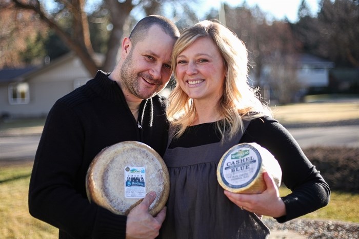 Cheesemongers Desiree Young & Philip Perseval