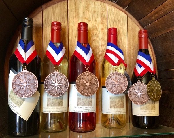 Award winning wines at Wynnwood Cellars
