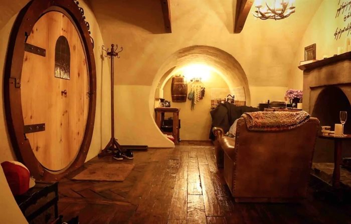 nagan and people from far beyond the little town are taking note.

Listed as Halfling Hideaway on AirBNB, this authentic hobbit home has had more than 500 views in recent weeks, meaning that people are keenly interested in visiting the cozy locale that’s  25 to 30 minutes from Osoyoos in the Okanagan Highlands.