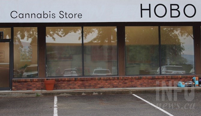 Final touches are being made to the new Hobo Recreational Cannabis store opening this week in Kelowna.