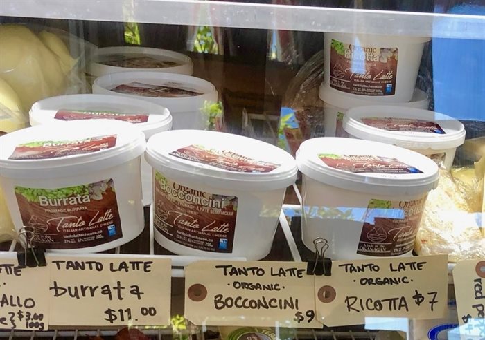 Tanto Latte is new on the BC cheese scene and specialize in Italian cheese.