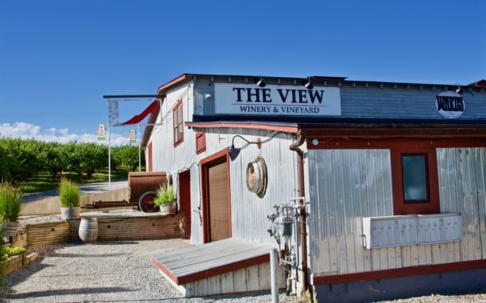 The View Winery & Vineyards and Wards Cider is a destination for wine and cider lovers as well as agriculture history buffs in South East Kelowna.