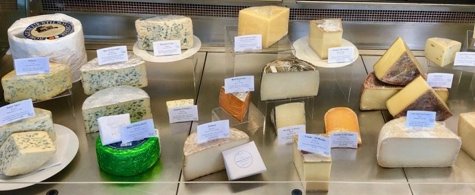 The glorious array of cheese available at P & Y ranges from local to international
