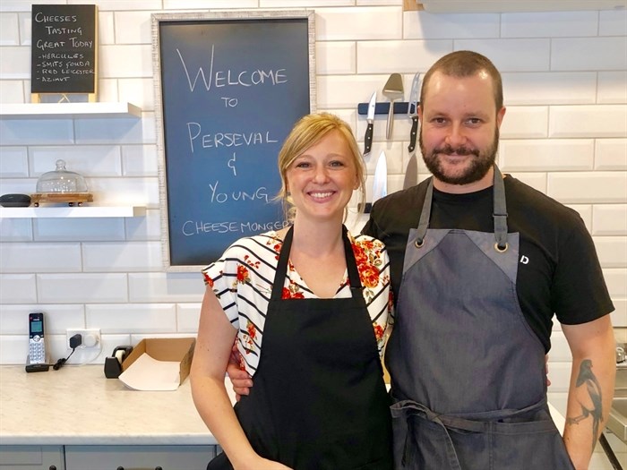  Desiree Young and husband Phillip Perseval are the duo behind Kelowna's fabulous first-ever cheese shop