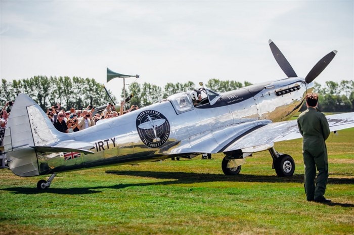 The Silver Spitfire – The Longest Flight expedition took off from Goodwood, U.K. on Aug. 5 and will return to England in December after flying around the world.
