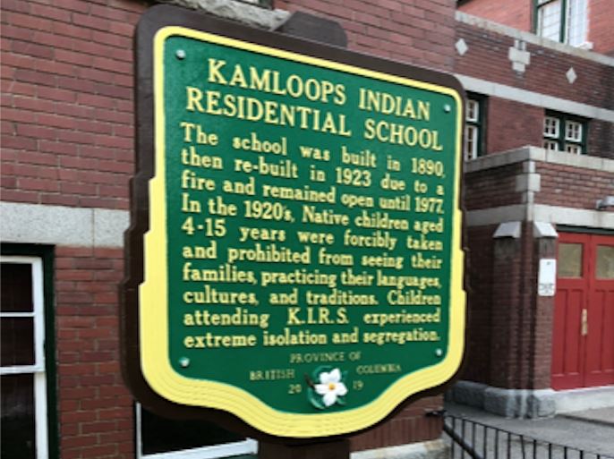 Horror Of Kamloops Residential School Marked With Provincial Stop Of Interest Sign Infonews Thompson Okanagan S News Source