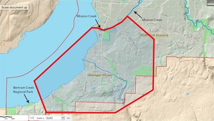 The Stage 4 outdoor watering restrictions affect properties north of Bertram Creek Regional Park, south of Mission Creek and those newly connected domestic water customers in the Southeast Kelowna area. Includes Stellar/Uplands, Crawford, Kettle Valley, Southridge/Frost and South Mission areas.