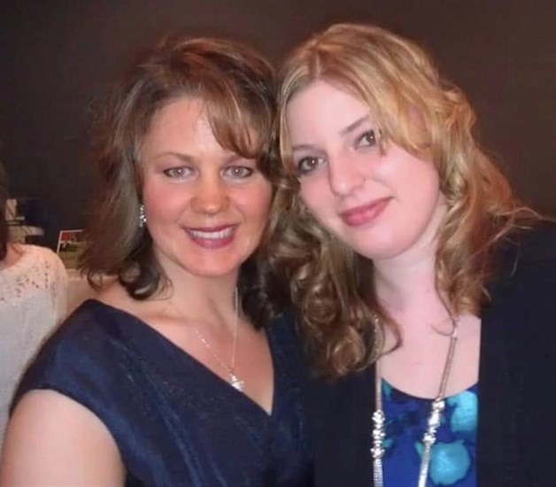 Melanie Fulks-Kraus (left) with her relative Jennifer Fulks who inspired Life After Laundry Ladies Club to put on Live the Dash cancer fundraisers after Jenn died of the disease in 2017.