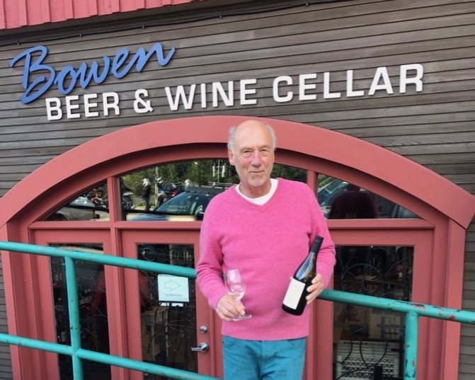 Do visit Paul at the Bowen Beer & Wine Cellar! He is passionate about BC wine and super knowledgeable 