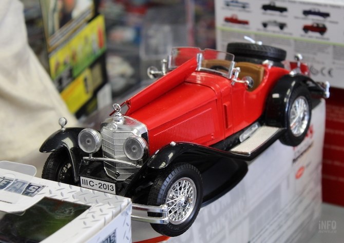 One of the thousands of miniature cars on display at the Kamloops store, Hot Deals Cool Wheels. 