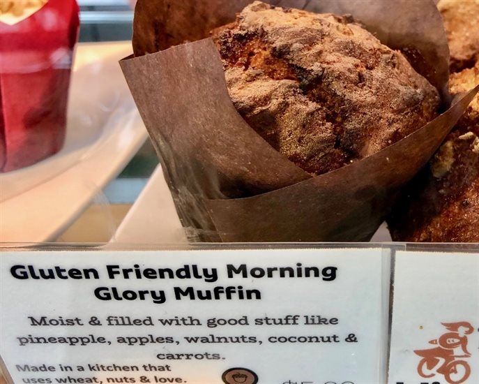 Morning Glory Muffins are a favourite at Bliss