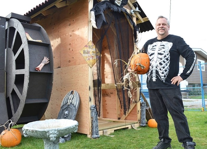 Paul Coxe’s Grenfell Road haunted house is taking its trademark scariness to the streets this year.