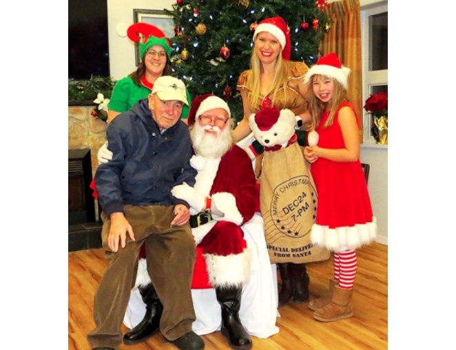 The Hamlets at Westsyde brings in Santa Claus for their Christmas celebration, but they're looking for some other helpers this year to spread holiday cheer.