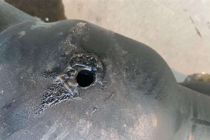 Newer vehicle models often have plastic gas tanks installed, but William's say they still pose a hazard to the thieves.