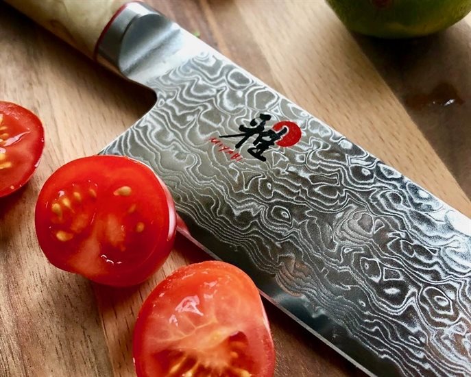 Gorgeous gift ideas abound at the Zwilling store in Orchard Park!  The Birchwood Miyabi handcrafted knives are the perfect gift for the home chef.