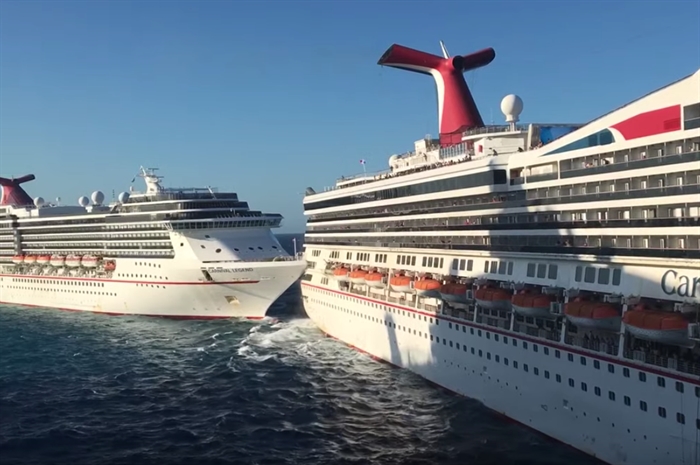 TRENDING NOW: Carnival cruise ships collide in Cozumel ...