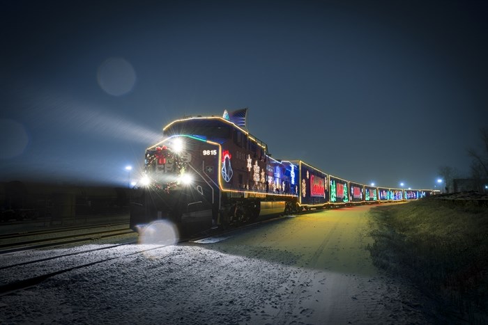 CP Holiday Train — file photo. 