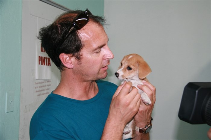 Brad Pattison is leading a team of five to help animals caught in the Australian bush fires. 
