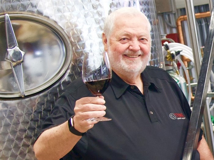 Wine industry icon Harry McWatters.