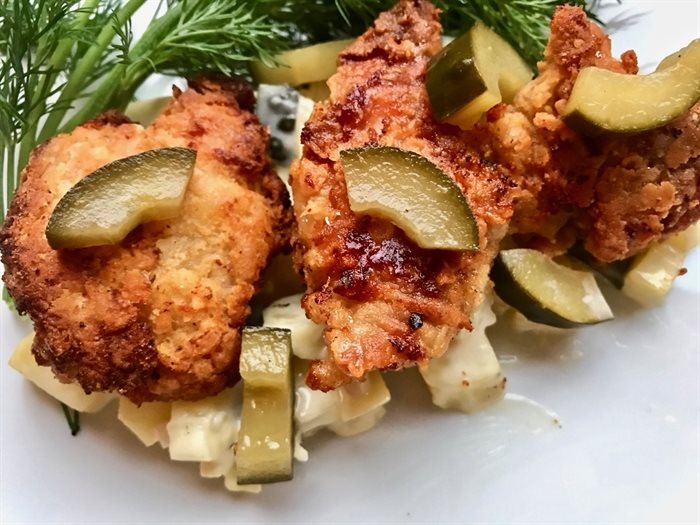 This delicious Fried Chicken dish is famous at Burdock & Co and has remained on the menu since opening.