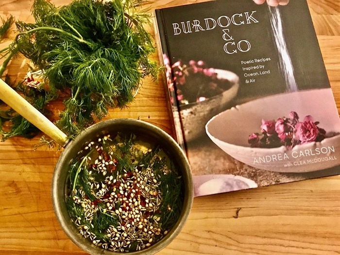 Burdock & Co's cookbook is a love letter to the West Coast and contains beautiful recipes and insights from Chef Andrea Carlson.