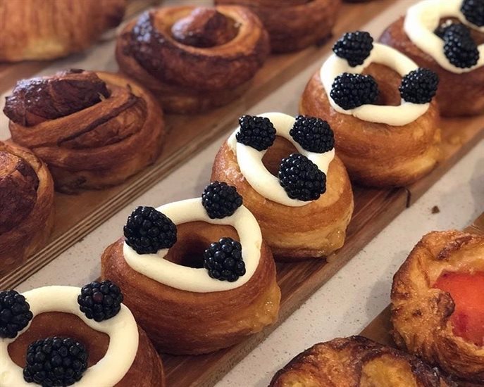 Delicious pastries from Their There. 