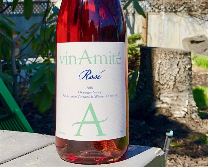 vinAmité Cellars Rosé blend has been released just in time for Easter.