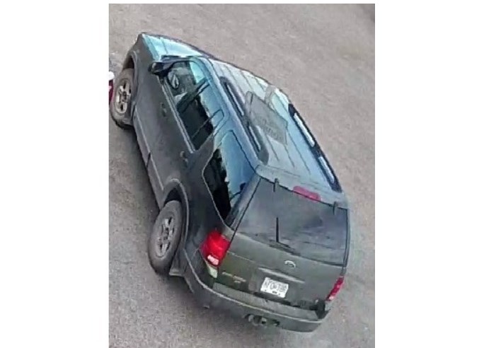 RCMP are looking for this green, 2004 Ford Explorer with B.C. license plate KF087R.