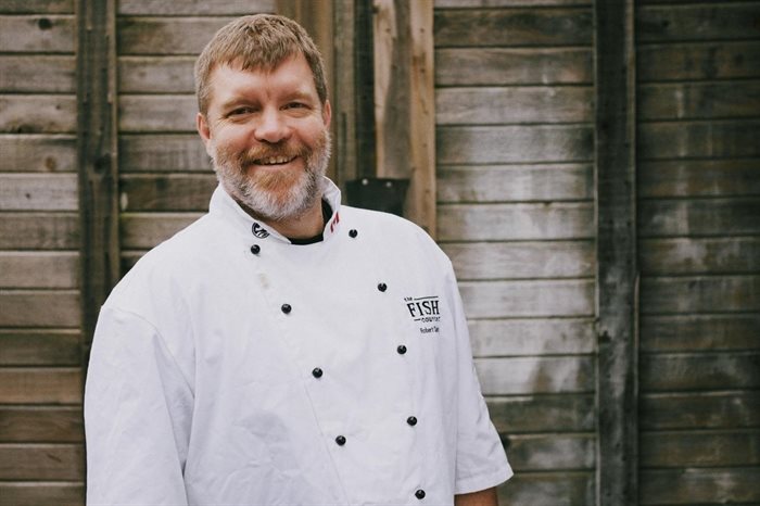 The man behind B.C. Spot Prawns super stardom: Chef Robert Clark.