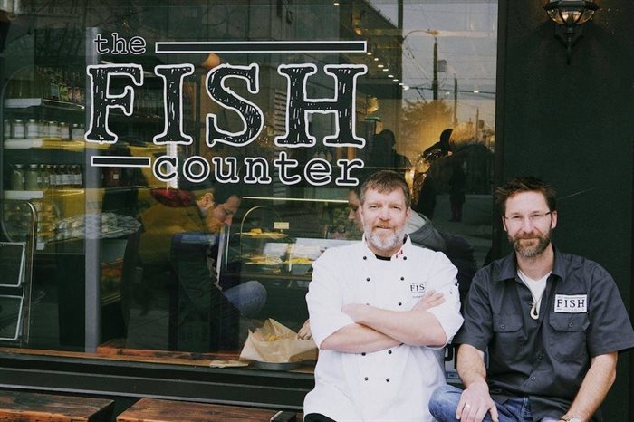 Robert Clark is the proprietor of The Fish Counter which he opened in 2013 with marine biologist, Mike McDermid
