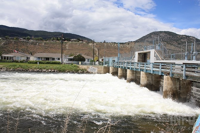 The Okanagan River channel has been flowing beyond its maximum design  capacity for weeks now, as spring rains replaced snow melt in Okanagan Lake.