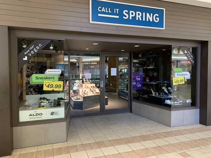 Call it Spring is owned by Aldo, and has yet to reopen in the Aberdeen Mall.